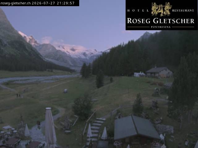 Sankt Moritz › Süden: Hotel Restaurant Roseg Gletscher