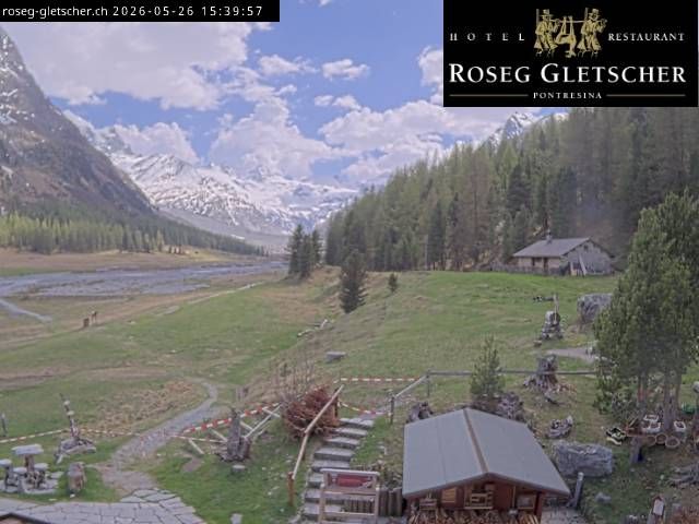 Sankt Moritz › Süden: Hotel Restaurant Roseg Gletscher