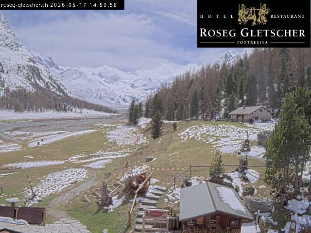 Sankt Moritz › Süden: Hotel Restaurant Roseg Gletscher