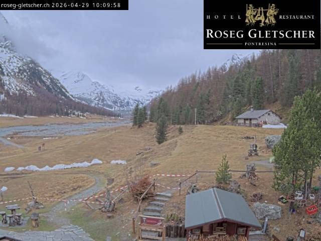 Sankt Moritz › Süden: Hotel Restaurant Roseg Gletscher