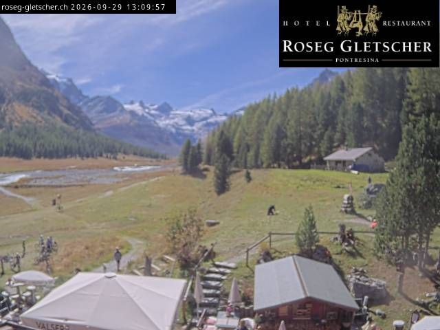 Sankt Moritz › Süden: Hotel Restaurant Roseg Gletscher
