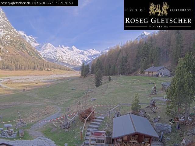 Sankt Moritz › Süden: Hotel Restaurant Roseg Gletscher