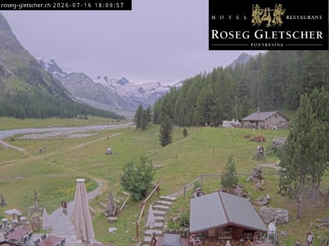 Sankt Moritz › Süden: Hotel Restaurant Roseg Gletscher