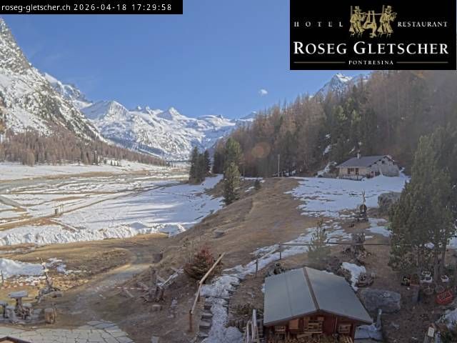 Sankt Moritz › Süden: Hotel Restaurant Roseg Gletscher