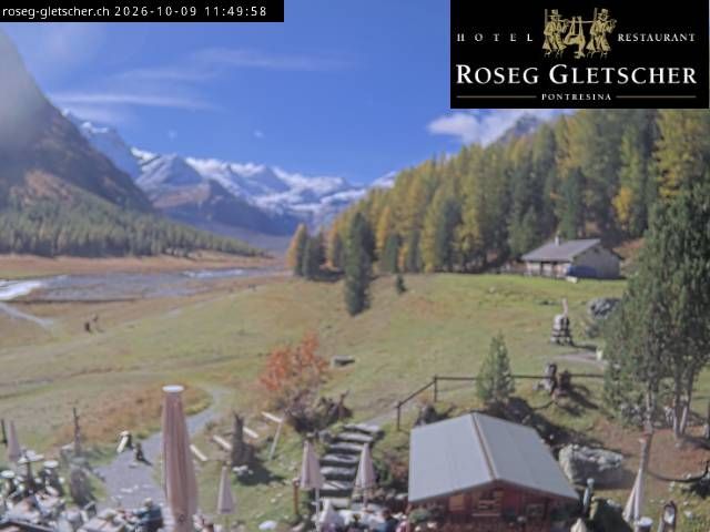 Sankt Moritz › Süden: Hotel Restaurant Roseg Gletscher