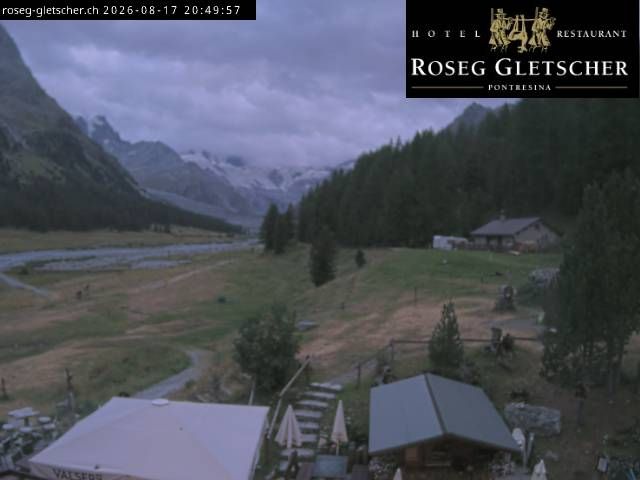 Sankt Moritz › Süden: Hotel Restaurant Roseg Gletscher