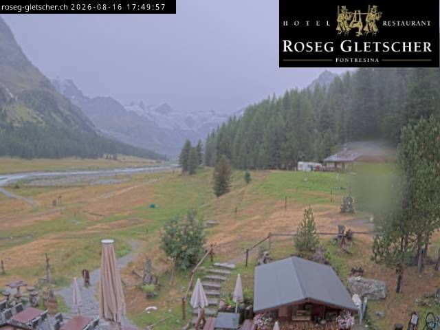 Sankt Moritz › Süden: Hotel Restaurant Roseg Gletscher