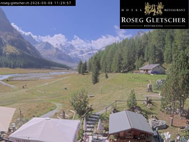 Sankt Moritz › Süden: Hotel Restaurant Roseg Gletscher