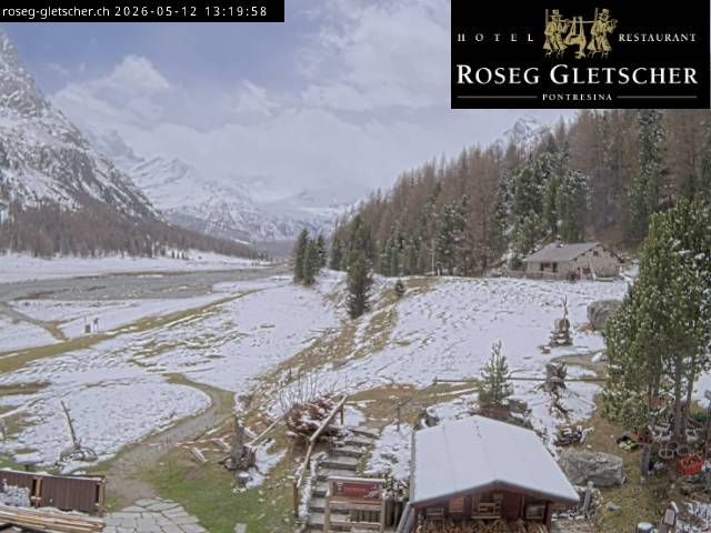 Sankt Moritz › Süden: Hotel Restaurant Roseg Gletscher