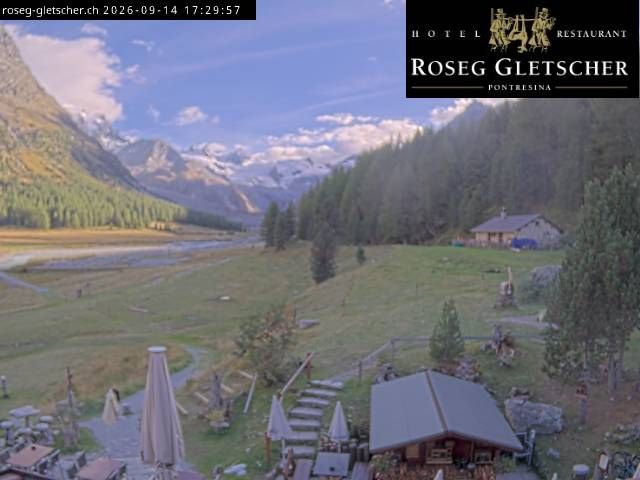 Sankt Moritz › Süden: Hotel Restaurant Roseg Gletscher