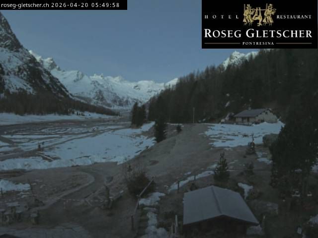 Sankt Moritz › Süden: Hotel Restaurant Roseg Gletscher