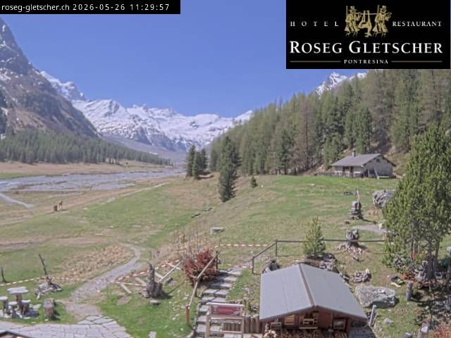 Sankt Moritz › Süden: Hotel Restaurant Roseg Gletscher