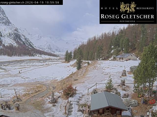 Sankt Moritz › Süden: Hotel Restaurant Roseg Gletscher