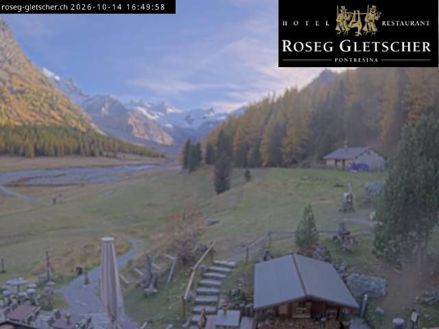 Sankt Moritz › Süden: Hotel Restaurant Roseg Gletscher