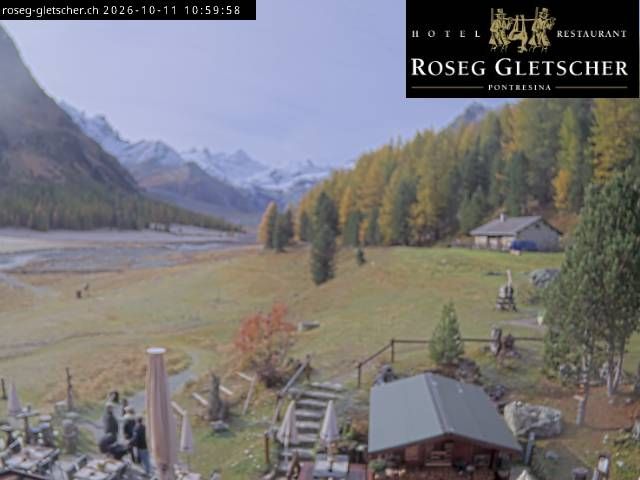 Sankt Moritz › Süden: Hotel Restaurant Roseg Gletscher