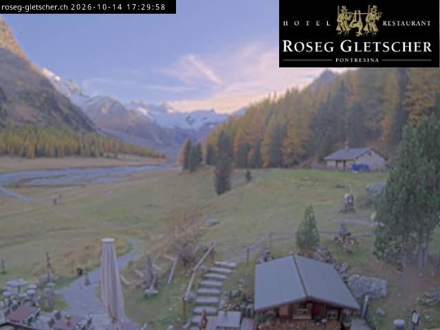 Sankt Moritz › Süden: Hotel Restaurant Roseg Gletscher