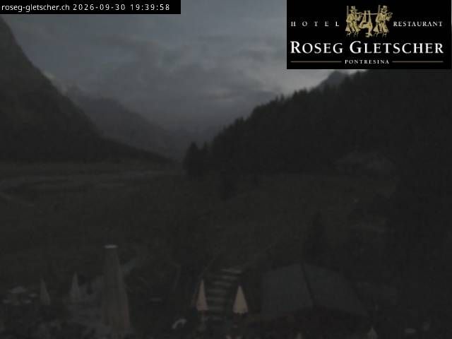 Sankt Moritz › Süden: Hotel Restaurant Roseg Gletscher