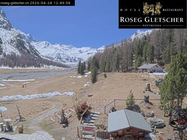 Sankt Moritz › Süden: Hotel Restaurant Roseg Gletscher