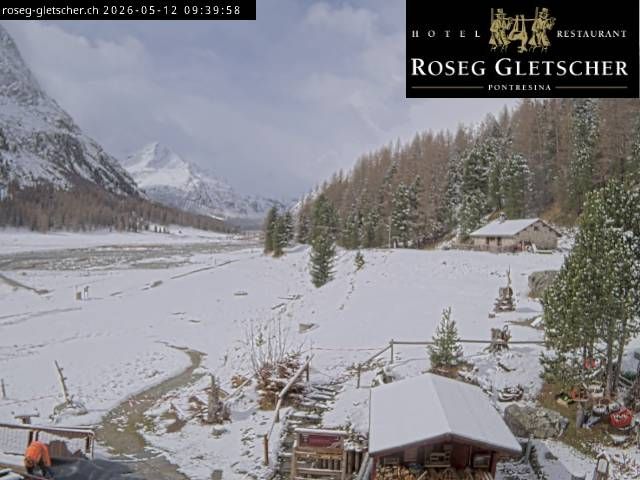 Sankt Moritz › Süden: Hotel Restaurant Roseg Gletscher