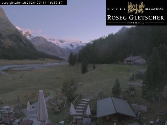 Sankt Moritz › Süden: Hotel Restaurant Roseg Gletscher