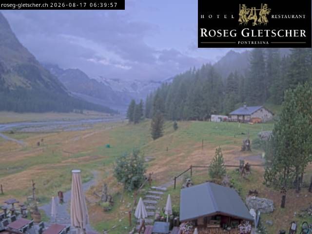 Sankt Moritz › Süden: Hotel Restaurant Roseg Gletscher