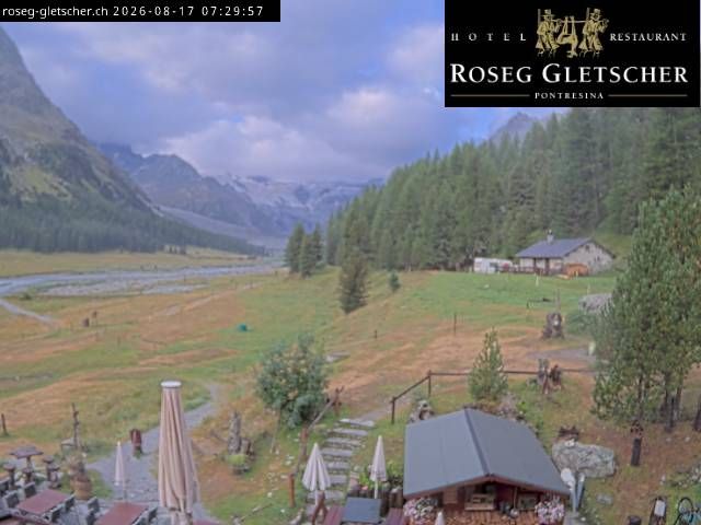 Sankt Moritz › Süden: Hotel Restaurant Roseg Gletscher