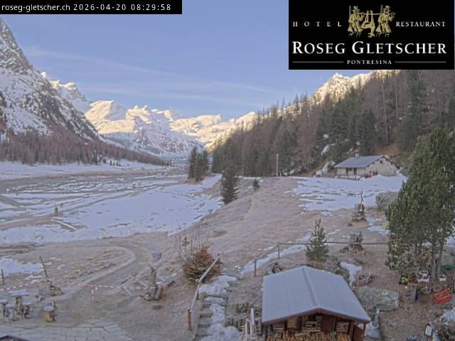 Sankt Moritz › Süden: Hotel Restaurant Roseg Gletscher