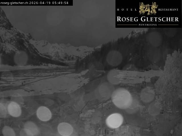 Sankt Moritz › Süden: Hotel Restaurant Roseg Gletscher