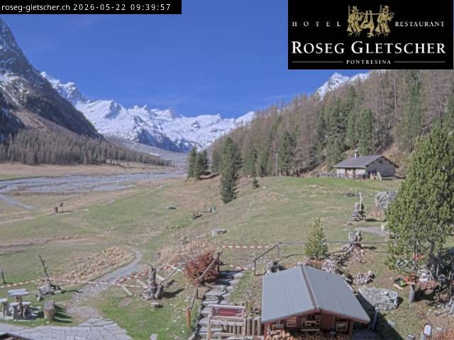 Sankt Moritz › Süden: Hotel Restaurant Roseg Gletscher