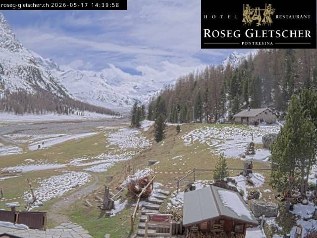 Sankt Moritz › Süden: Hotel Restaurant Roseg Gletscher