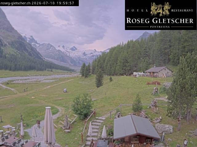 Sankt Moritz › Süden: Hotel Restaurant Roseg Gletscher