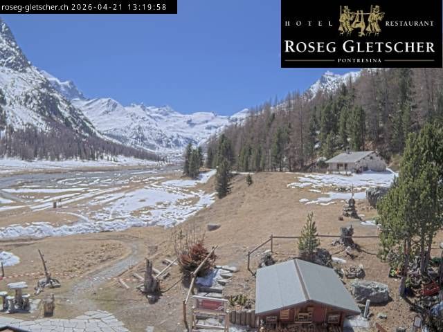 Sankt Moritz › Süden: Hotel Restaurant Roseg Gletscher