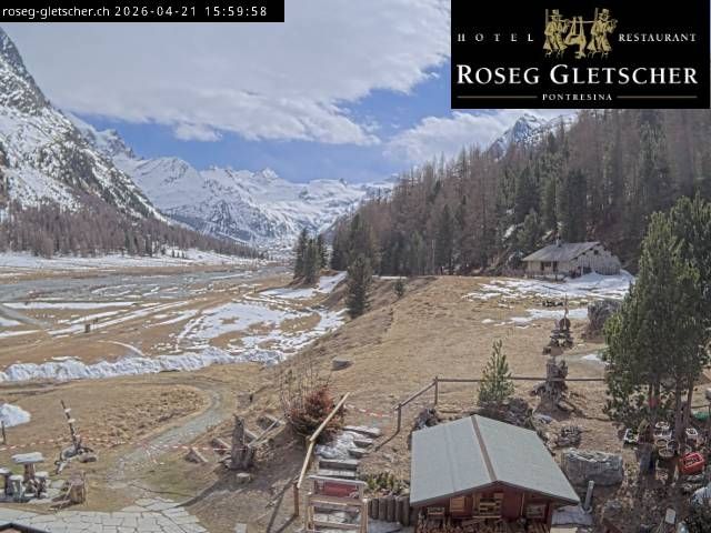 Sankt Moritz › Süden: Hotel Restaurant Roseg Gletscher