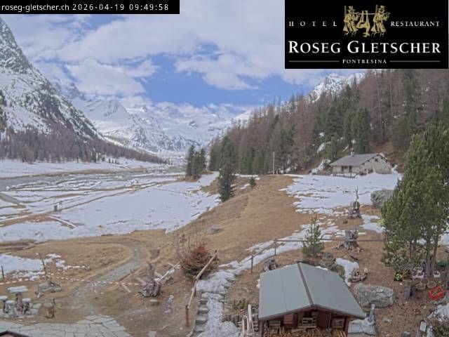 Sankt Moritz › Süden: Hotel Restaurant Roseg Gletscher