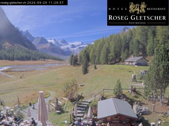 Sankt Moritz › Süden: Hotel Restaurant Roseg Gletscher