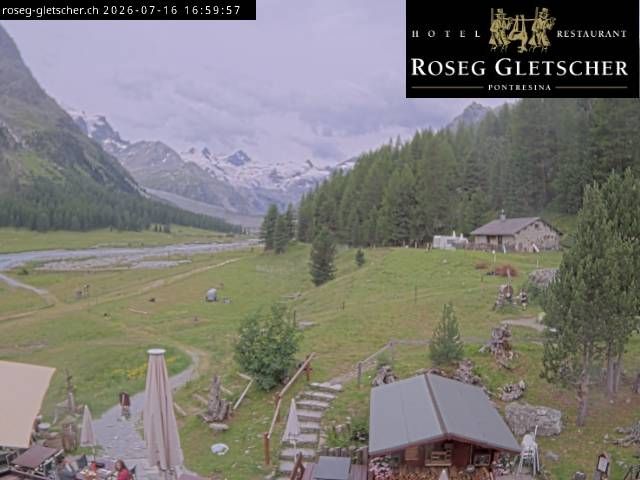 Sankt Moritz › Süden: Hotel Restaurant Roseg Gletscher