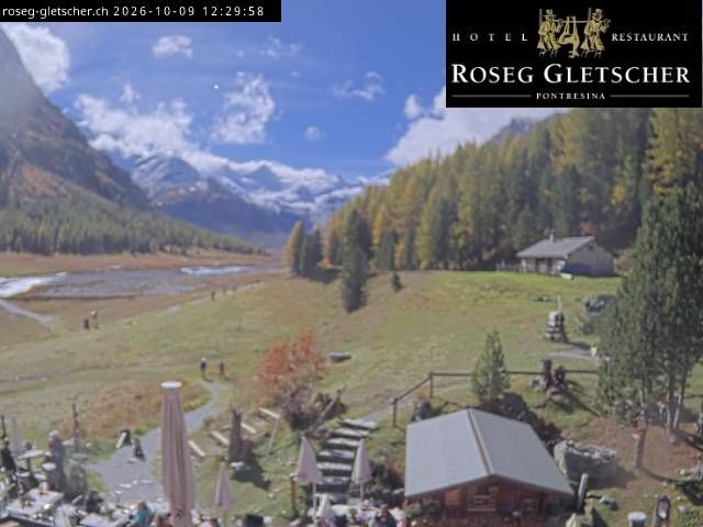 Sankt Moritz › Süden: Hotel Restaurant Roseg Gletscher