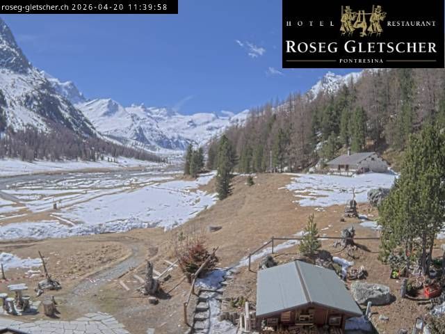 Sankt Moritz › Süden: Hotel Restaurant Roseg Gletscher