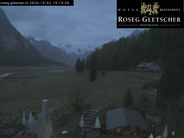 Sankt Moritz › Süden: Hotel Restaurant Roseg Gletscher