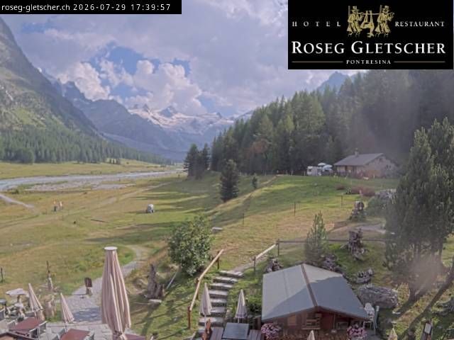 Sankt Moritz › Süden: Hotel Restaurant Roseg Gletscher