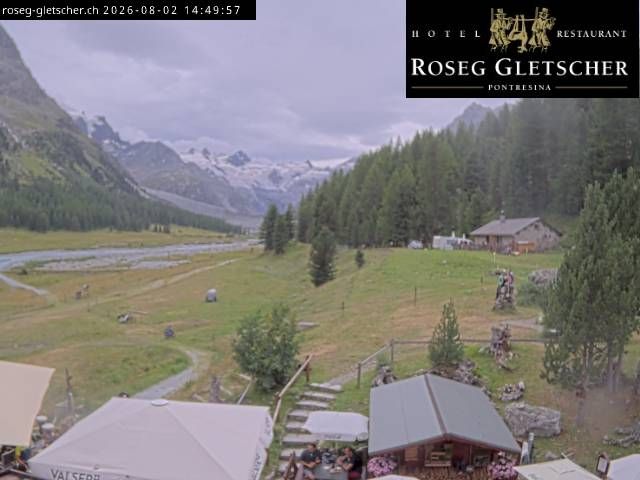 Sankt Moritz › Süden: Hotel Restaurant Roseg Gletscher