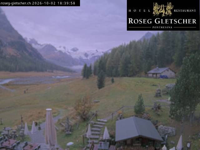 Sankt Moritz › Süden: Hotel Restaurant Roseg Gletscher