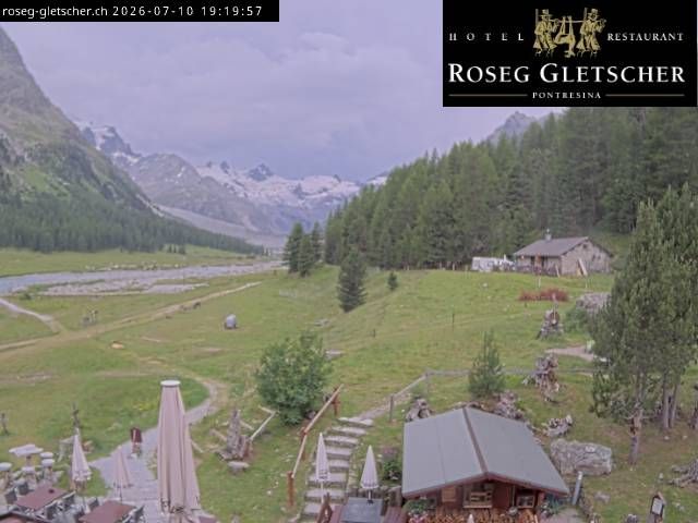 Sankt Moritz › Süden: Hotel Restaurant Roseg Gletscher