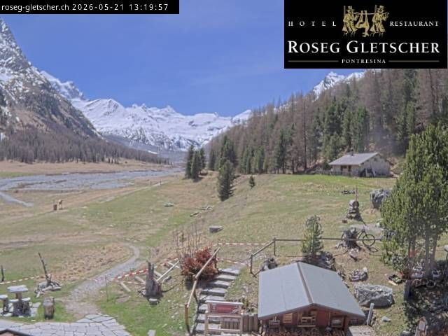 Sankt Moritz › Süden: Hotel Restaurant Roseg Gletscher