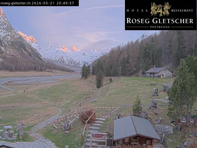 Sankt Moritz › Süden: Hotel Restaurant Roseg Gletscher