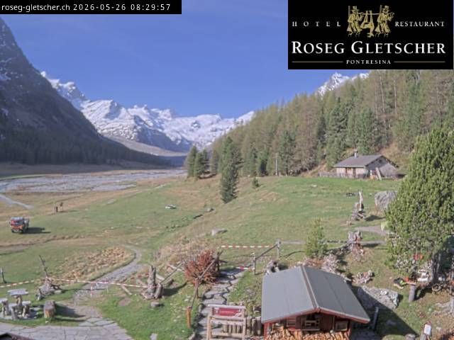 Sankt Moritz › Süden: Hotel Restaurant Roseg Gletscher