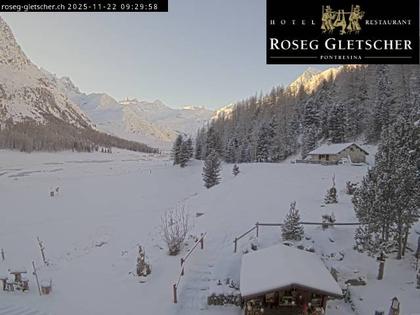 Sankt Moritz › Süden: Hotel Restaurant Roseg Gletscher