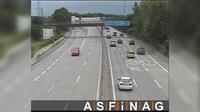 Seiersberg: A, zwischen Anschlussstelle - und Knoten Graz-West, Blickrichtung Graz - Km ,