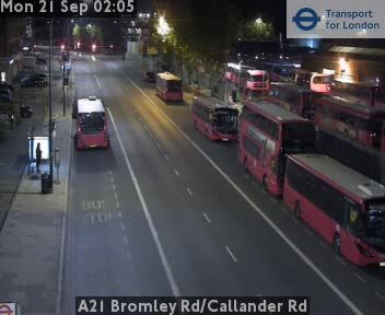Traffic Cam London: A21 Bromley Rd/Callander Rd