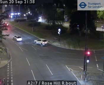 Traffic Cam Sutton: A217 - Rose Hill R.bout